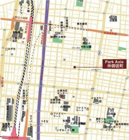 パークアクシス仲御徒町の物件内観写真